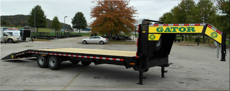 Gooseneck flat bed trailer for sale14k  Ballard County, Kentucky
